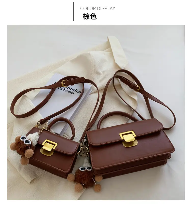 Brown Leather Shoulder Crossbody Bag for Women 2023 — feature 29