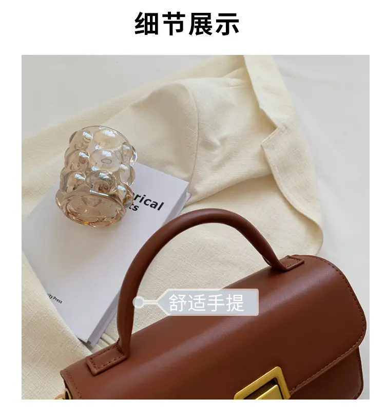 Brown Leather Shoulder Crossbody Bag for Women 2023 — feature 3
