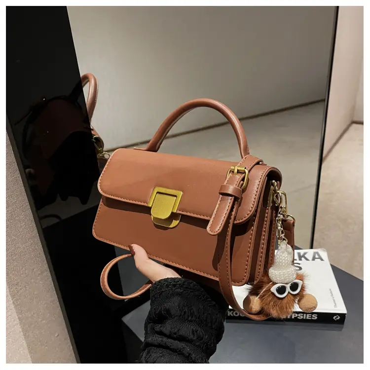 Brown Leather Shoulder Crossbody Bag for Women 2023 — feature 38