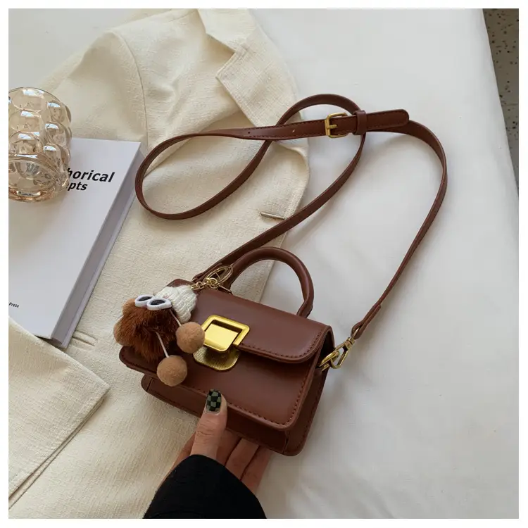Brown Leather Shoulder Crossbody Bag for Women 2023 — feature 47