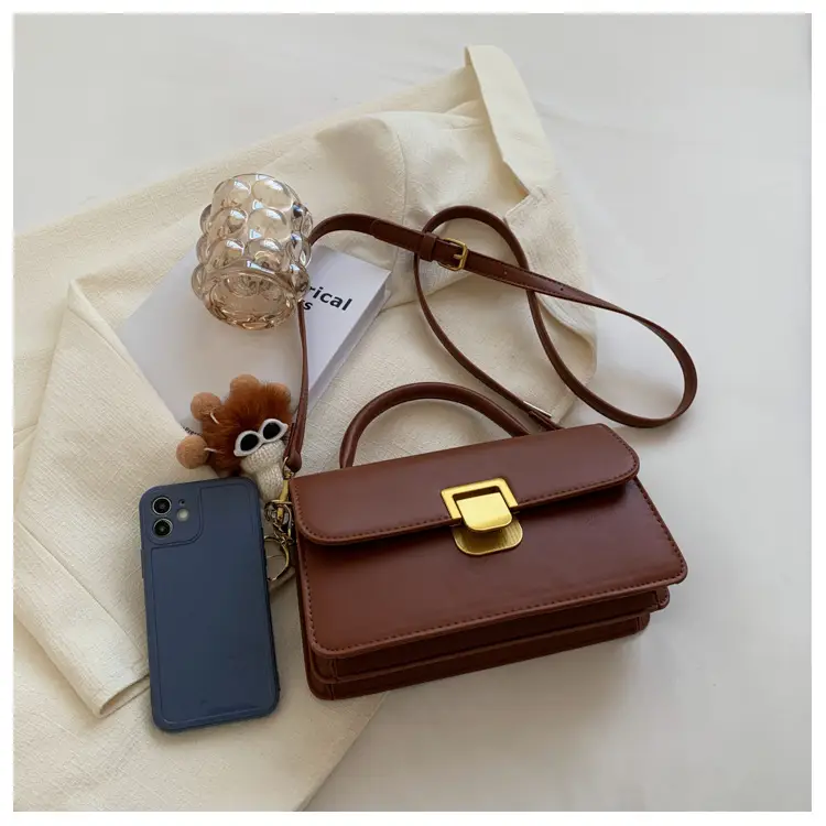 Brown Leather Shoulder Crossbody Bag for Women 2023 — feature 48