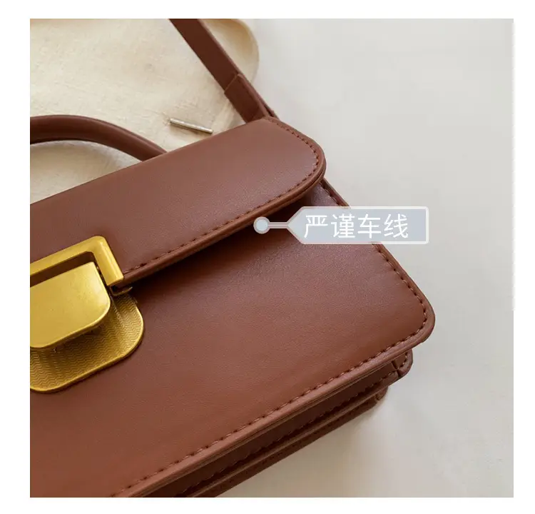 Brown Leather Shoulder Crossbody Bag for Women 2023 — feature 5