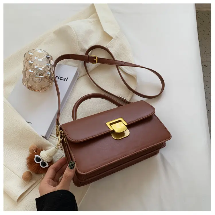 Brown Leather Shoulder Crossbody Bag for Women 2023 — feature 50