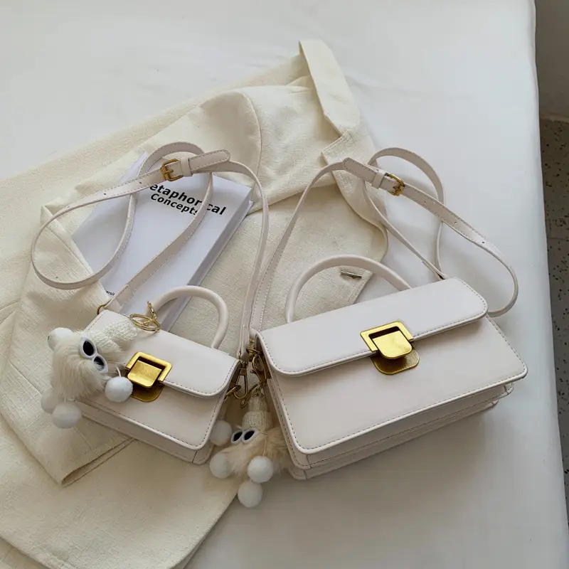 Brown Leather Shoulder Crossbody Bag for Women 2023 - Image 8
