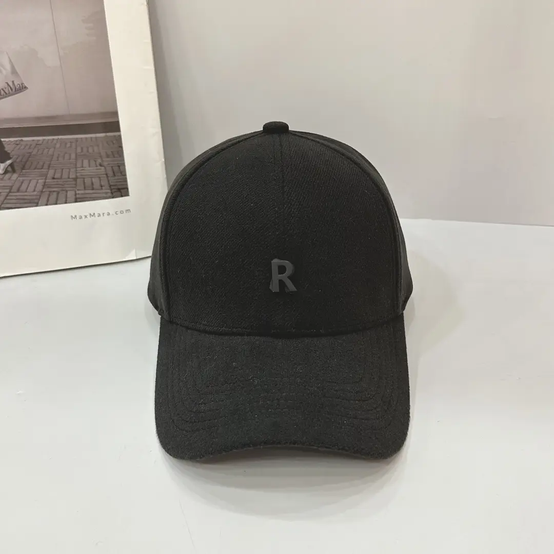 Men Wool Deep Crown Baseball Cap Autumn Winter Large - Image 5