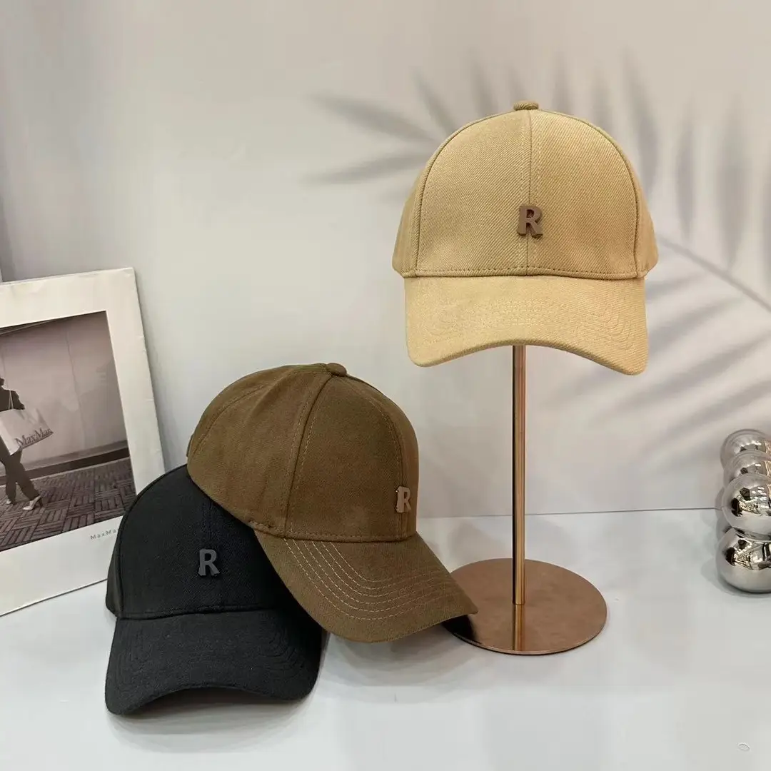 Men Wool Deep Crown Baseball Cap Autumn Winter Large - Image 7