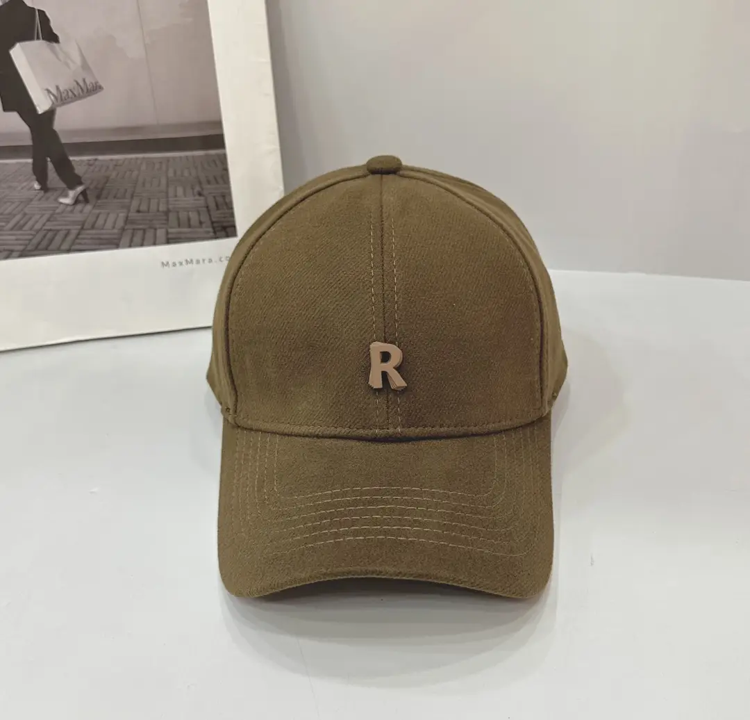 Men Wool Deep Crown Baseball Cap Autumn Winter Large — feature 2