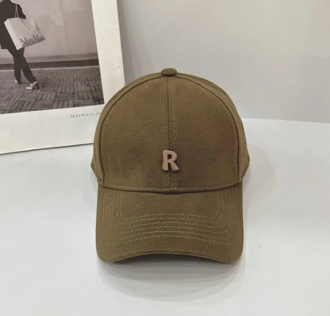Men Wool Deep Crown Baseball Cap Autumn Winter Large - Image 2