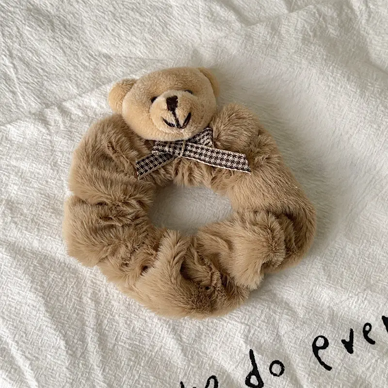 New Arrival Plush Hair Bands Bear Bunny Teddy Warm Accessories — feature 12
