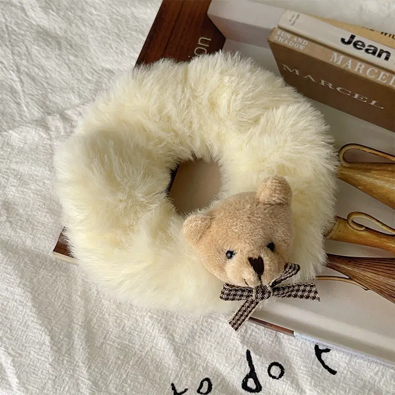 New Arrival Plush Hair Bands Bear Bunny Teddy Warm Accessories — feature 9
