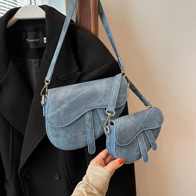 Retro Saddle Bag for Women 2024 Square Shoulder Bag - Image 10