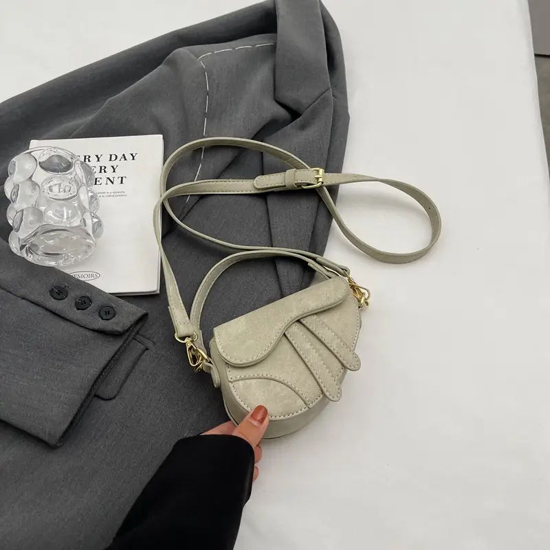 Retro Saddle Bag for Women 2024 Square Shoulder Bag - Image 2