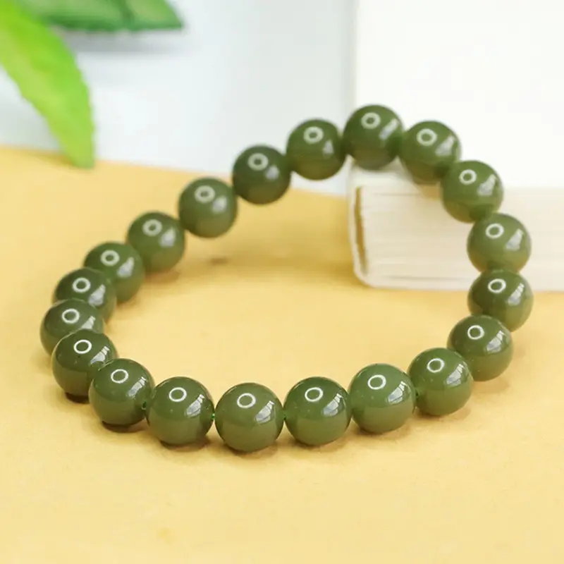 Green Jade Bracelet Clear Water Jade Jewelry