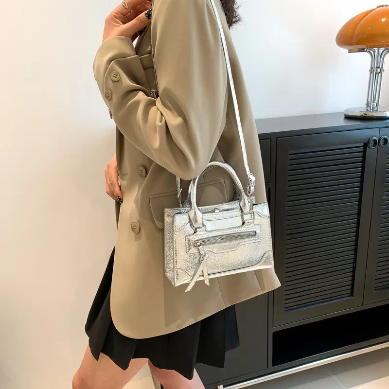 Green Korean Style Shoulder Bag for Women - Image 9