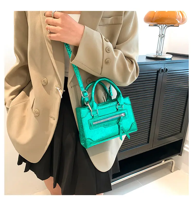 Green Korean Style Shoulder Bag for Women — feature 22