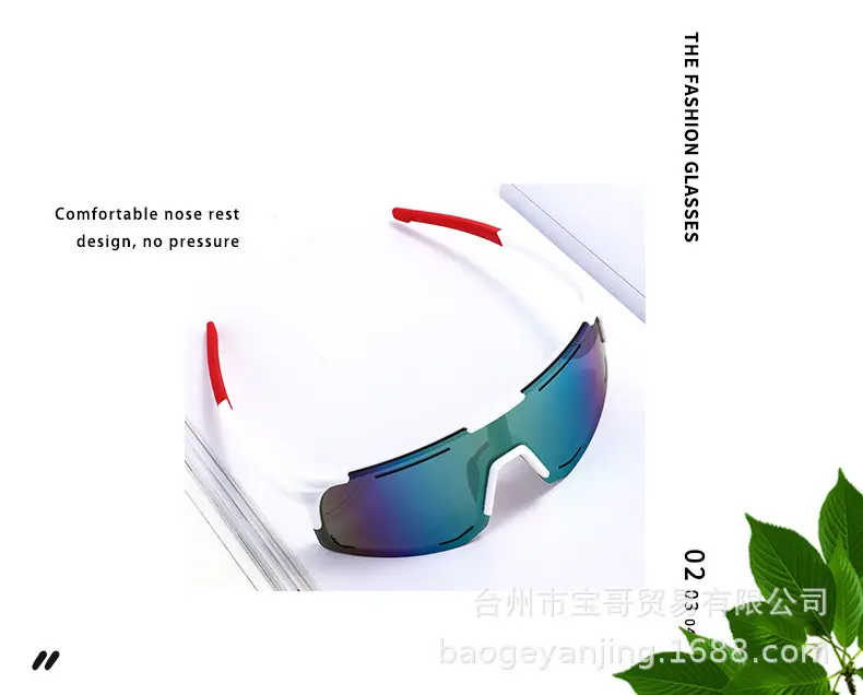 Men Black Crossbody Goggles Sports Glasses Wholesale — feature 7
