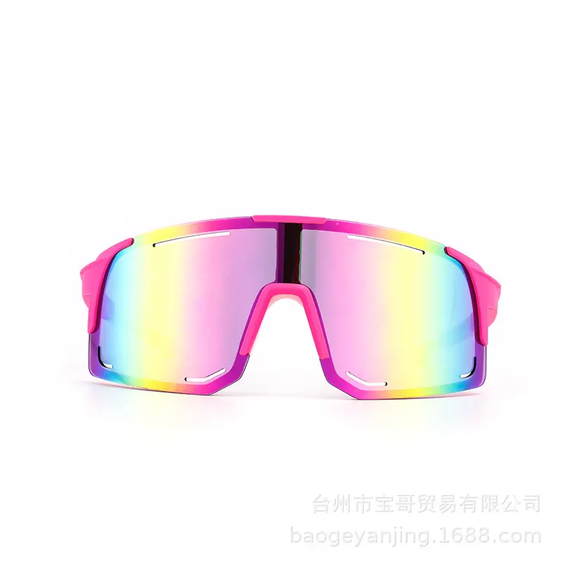 Men Black Crossbody Goggles Sports Glasses Wholesale - Image 2