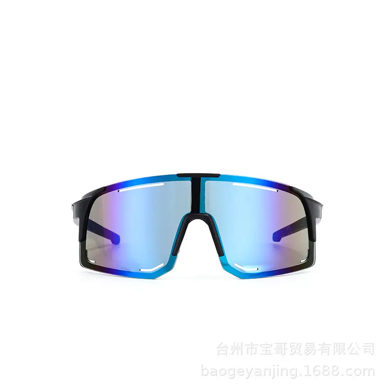 Men Black Crossbody Goggles Sports Glasses Wholesale - Image 6