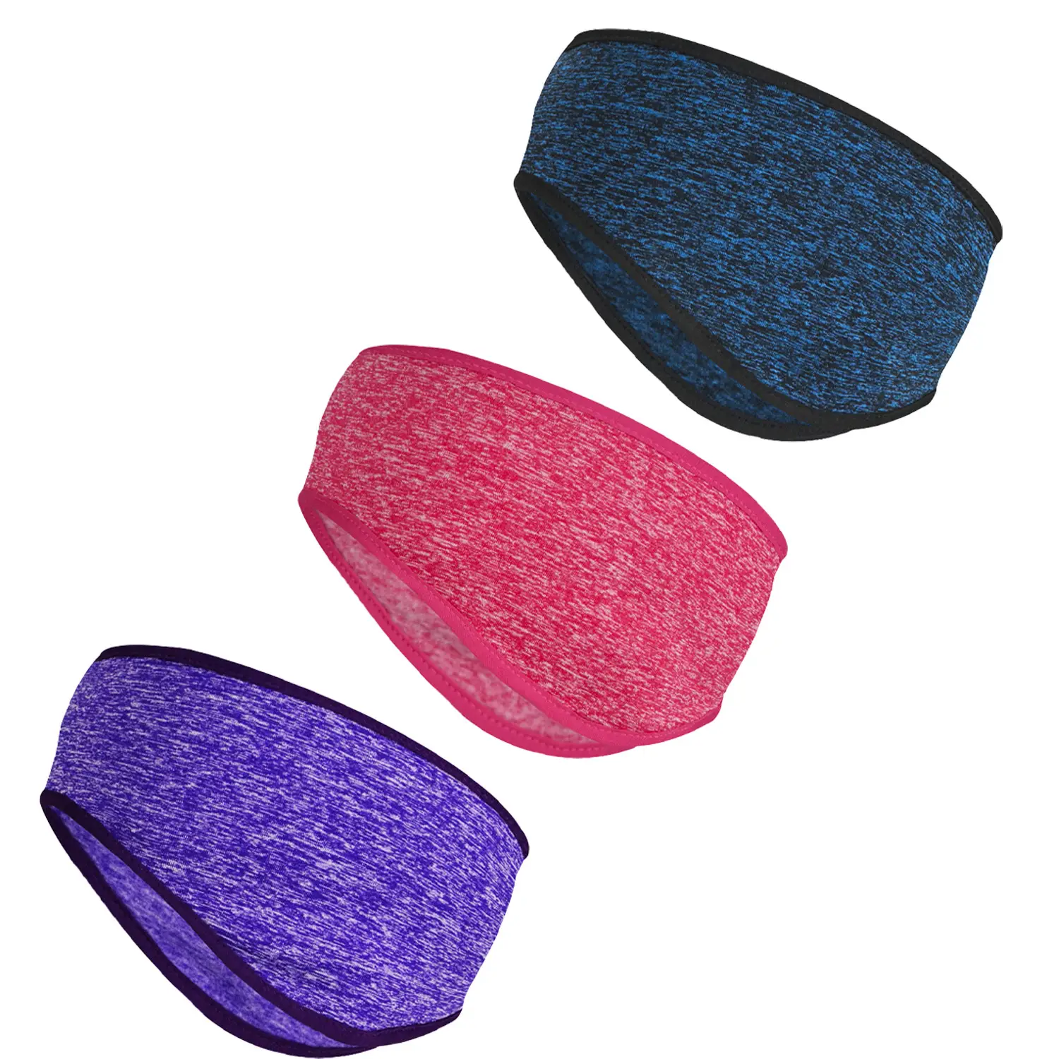 Winter Fleece Lined Ear Protection Headband for Sports - Image 13