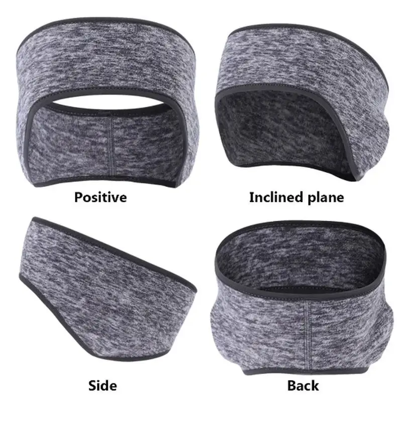 Winter Fleece Lined Ear Protection Headband for Sports — feature 9