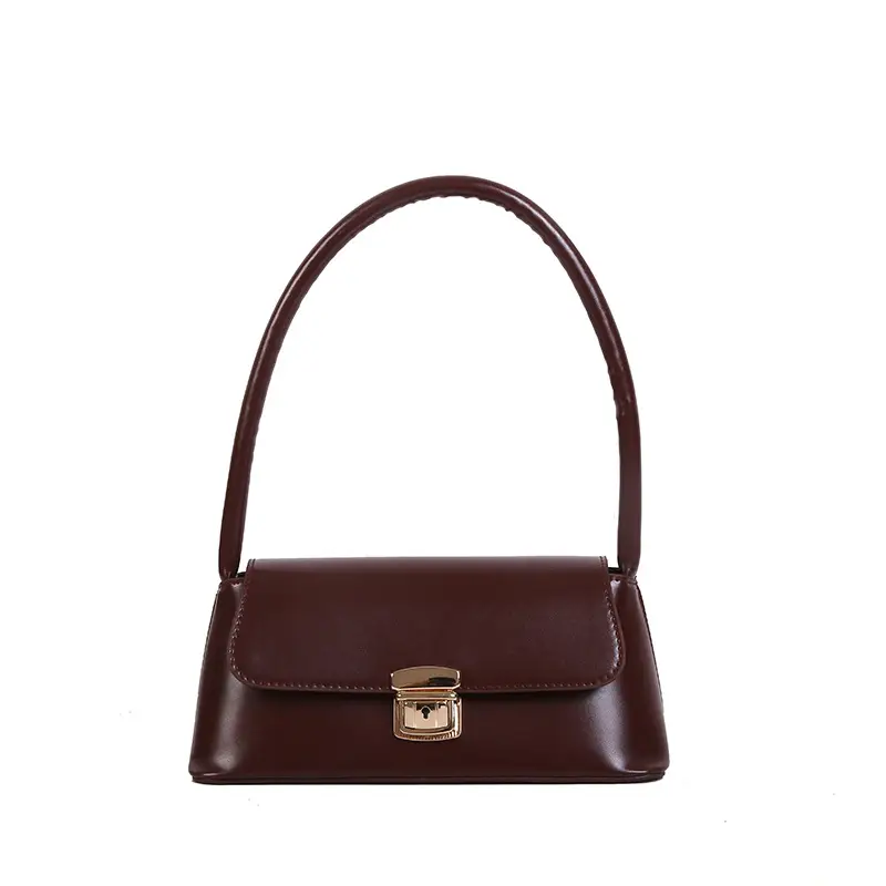 2026 Retro Women's Brown Korean Style Shoulder Bag - Image 9
