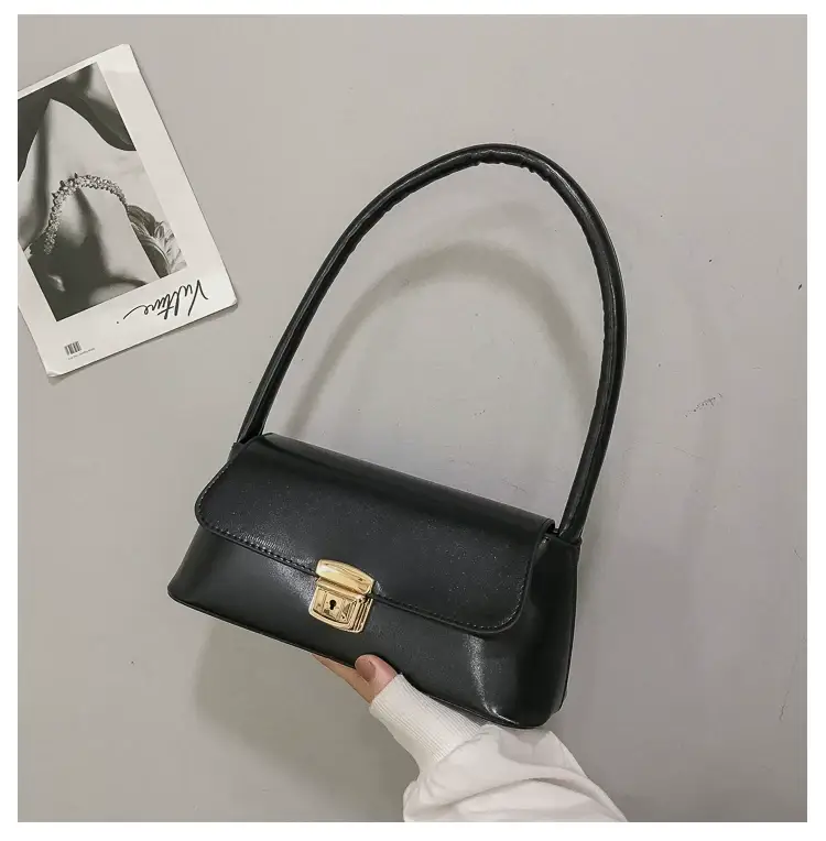 2026 Retro Women's Brown Korean Style Shoulder Bag — feature 24