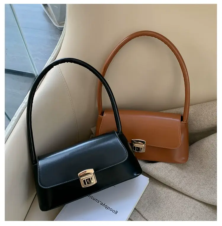 2026 Retro Women's Brown Korean Style Shoulder Bag — feature 5