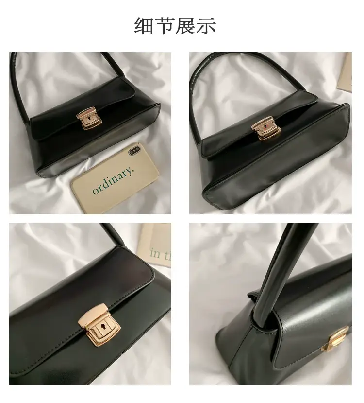 2026 Retro Women's Brown Korean Style Shoulder Bag — feature 80