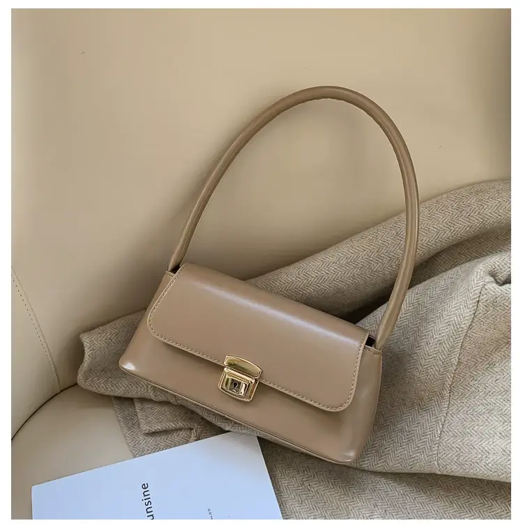 2026 Retro Women's Brown Korean Style Shoulder Bag — feature 95