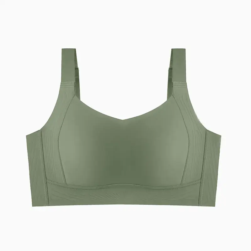 Women's Adjustable Plain Bra Grey Plus Size - Image 18