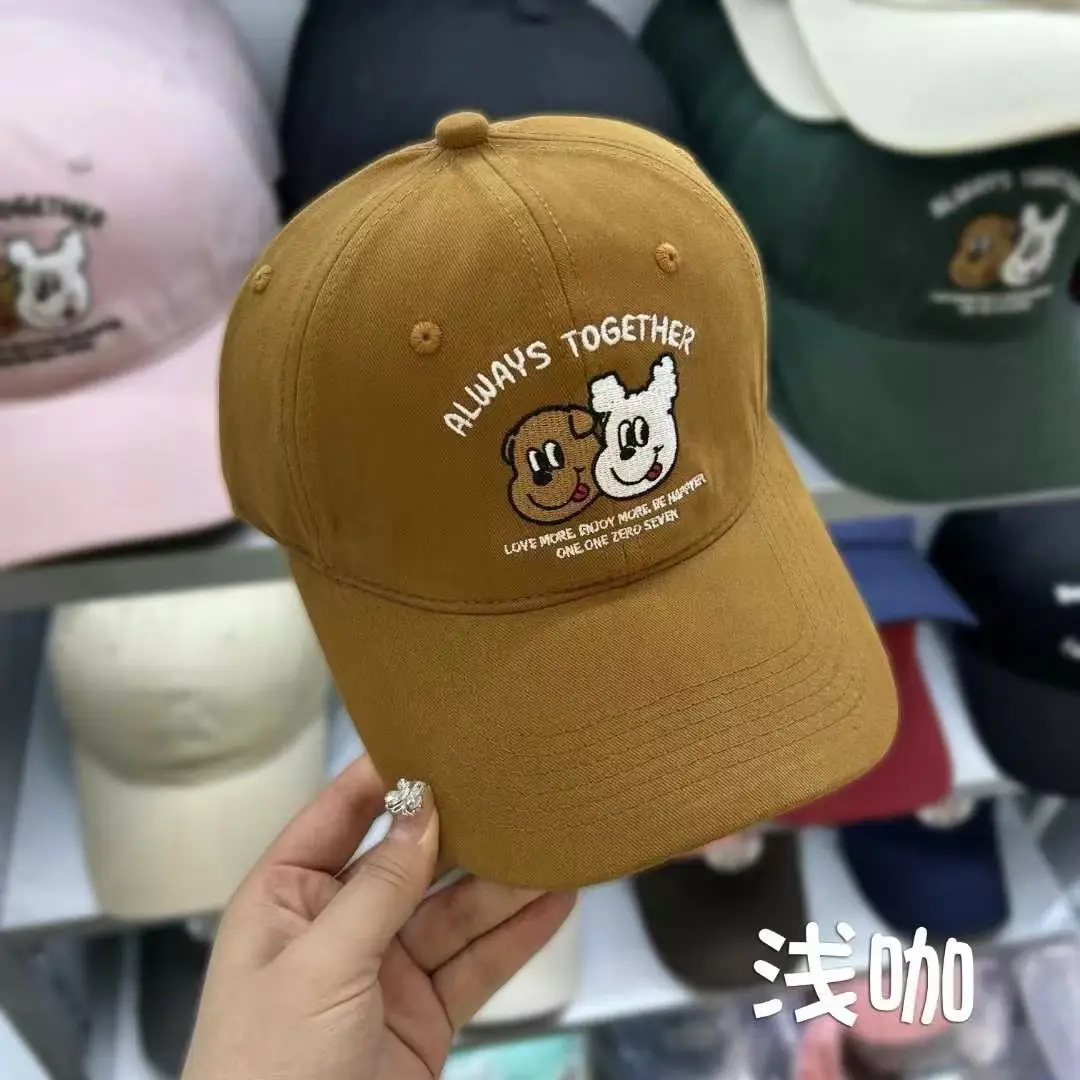 Cute Cartoon Cap Women's 2025 New Korean Style