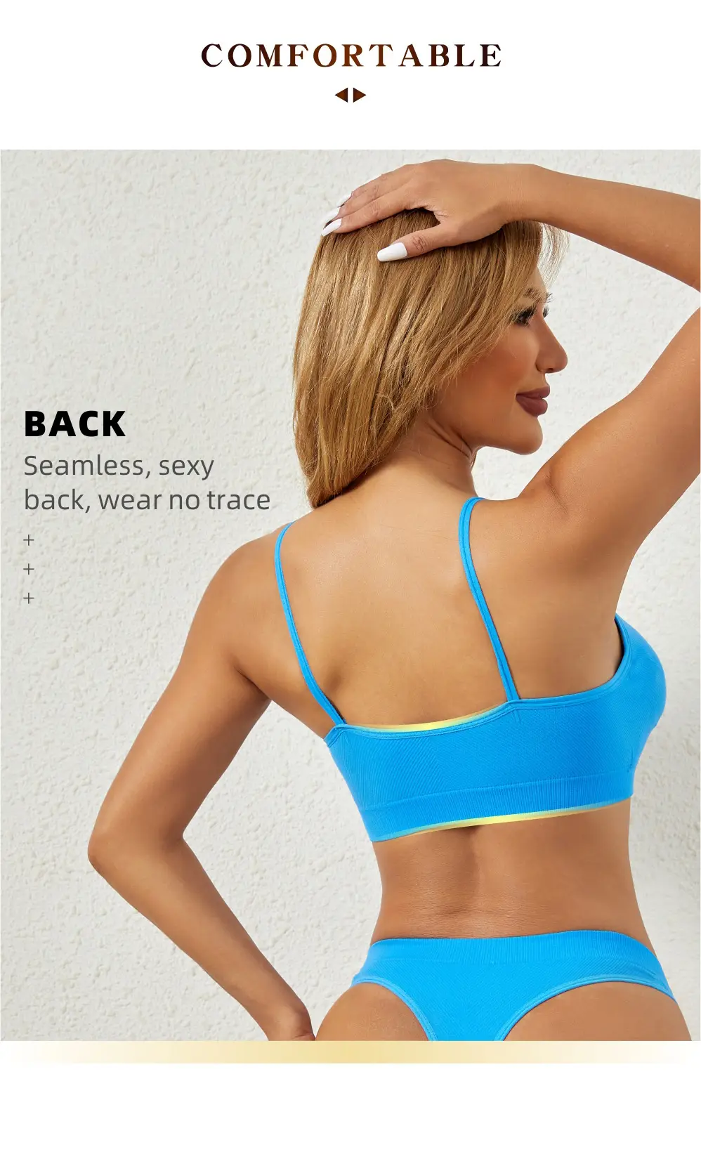 French style wireless push up girl's underwear big chest small thin thread bra sexy comfortable breathable beautiful vest — feature 10