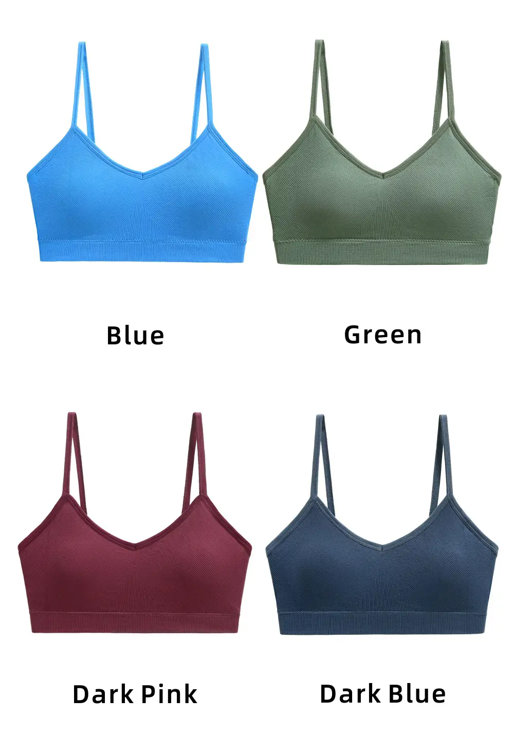 French style wireless push up girl's underwear big chest small thin thread bra sexy comfortable breathable beautiful vest — feature 15