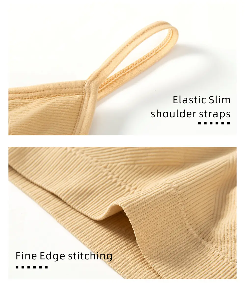 French style wireless push up girl's underwear big chest small thin thread bra sexy comfortable breathable beautiful vest — feature 18