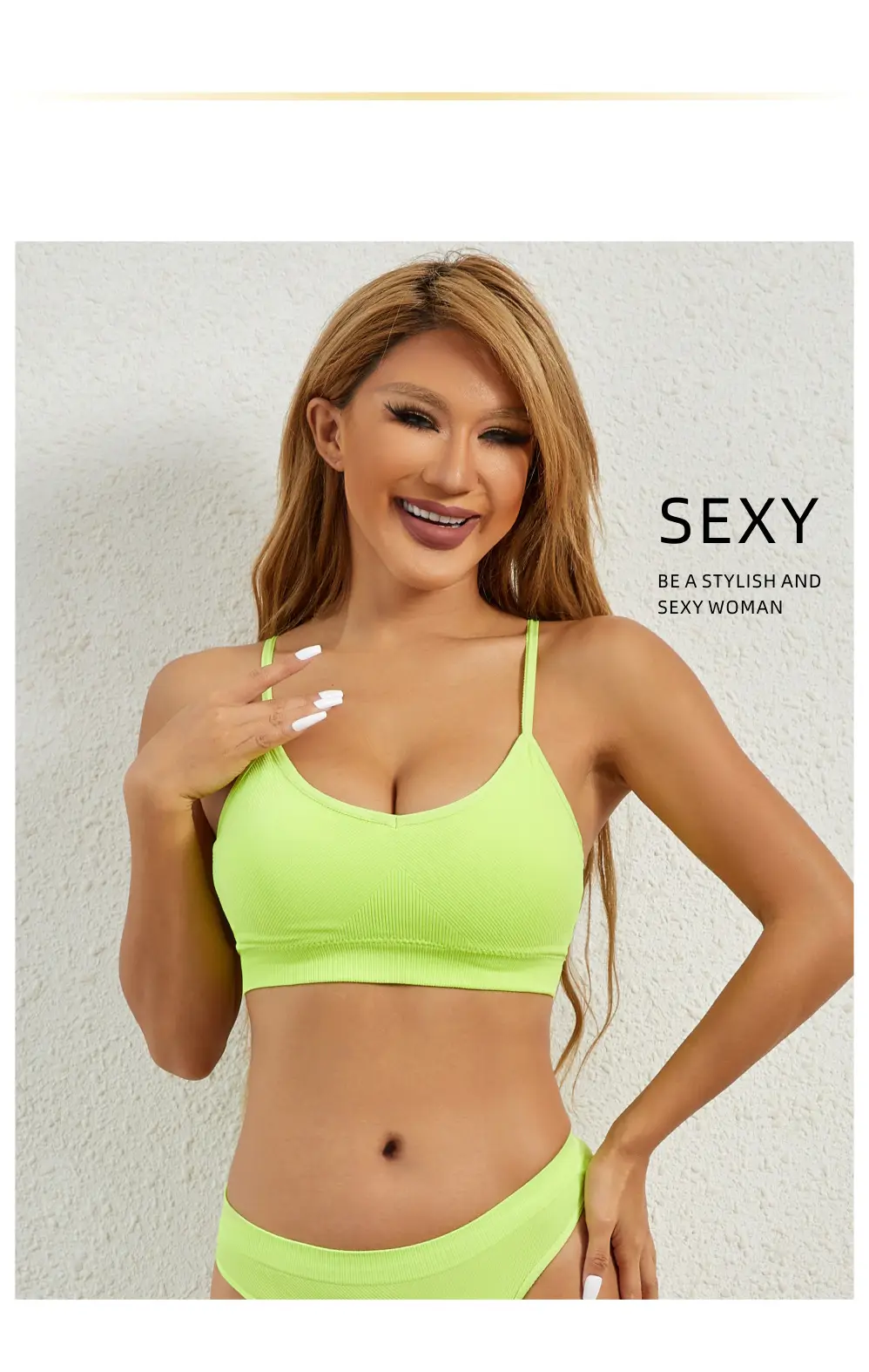 French style wireless push up girl's underwear big chest small thin thread bra sexy comfortable breathable beautiful vest — feature 19