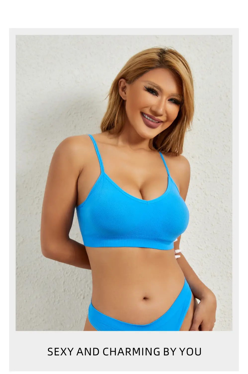 French style wireless push up girl's underwear big chest small thin thread bra sexy comfortable breathable beautiful vest — feature 22