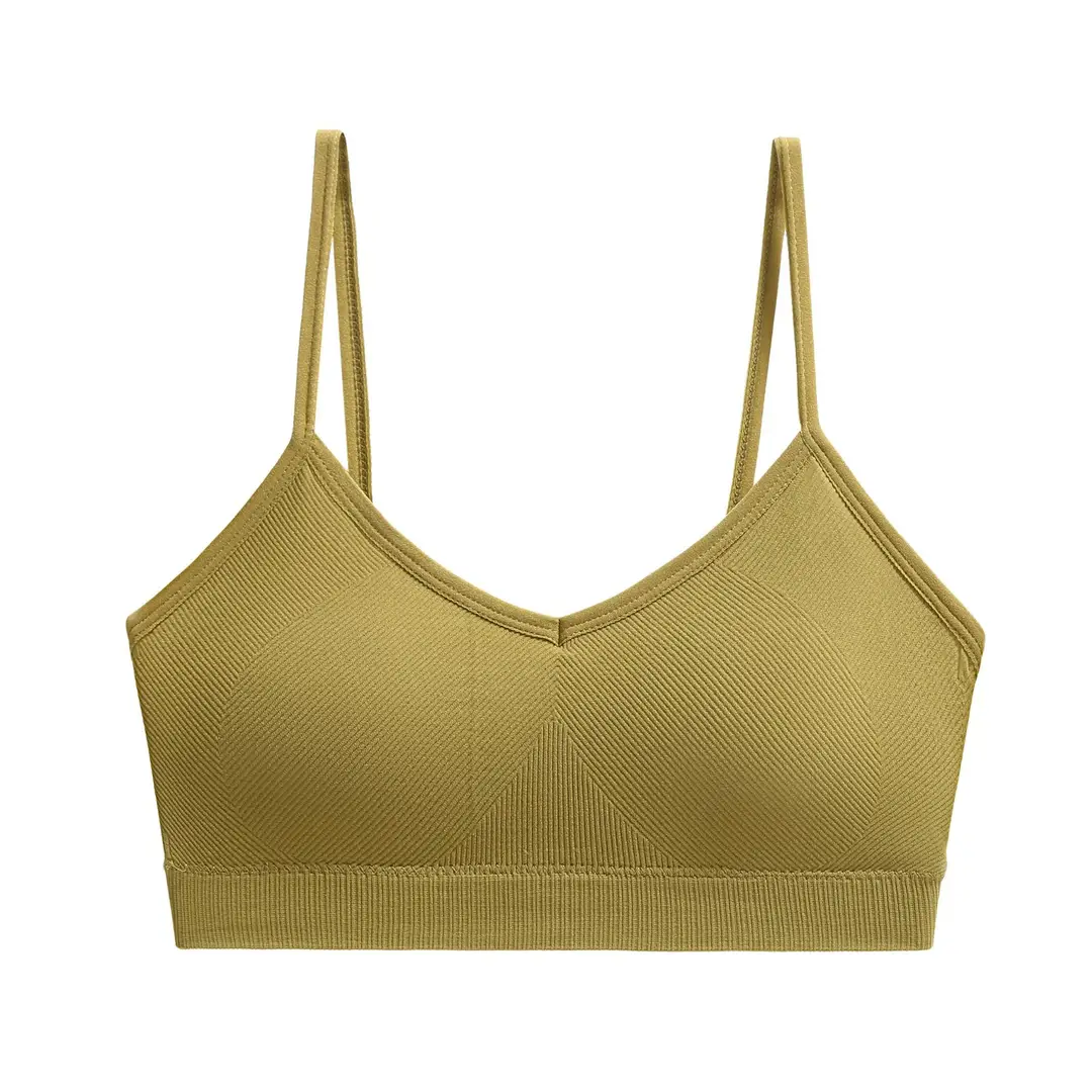 French style wireless push up girl's underwear big chest small thin thread bra sexy comfortable breathable beautiful vest