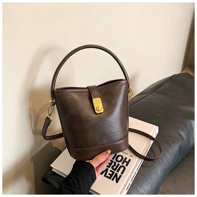 Women's Retro Brown Crossbody Bag for Autumn Winter 2023 — feature 28
