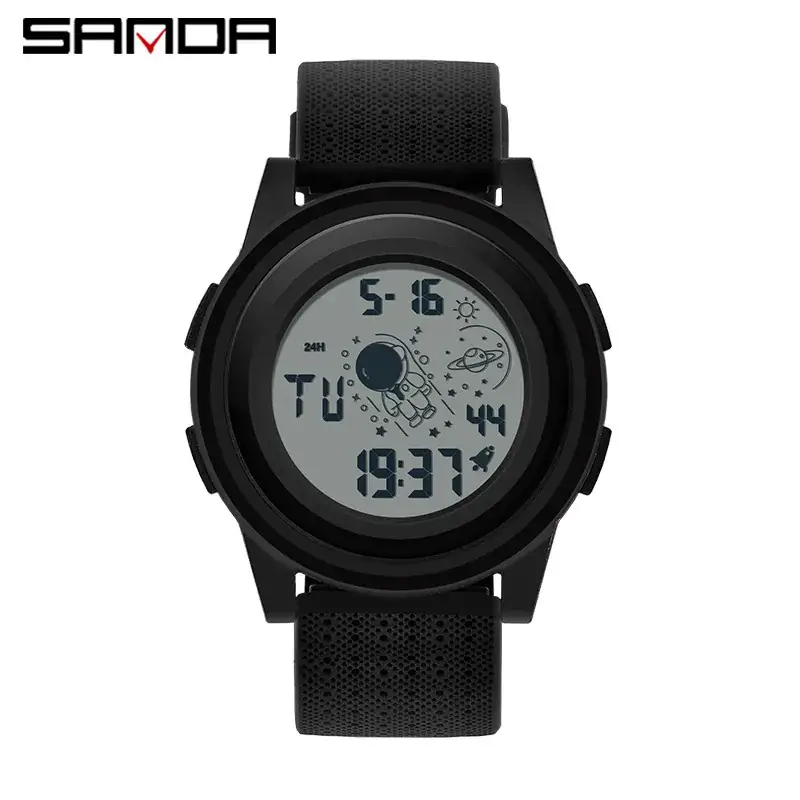 Sanda Luminous Multifunctional Watch for Men Women - Image 4