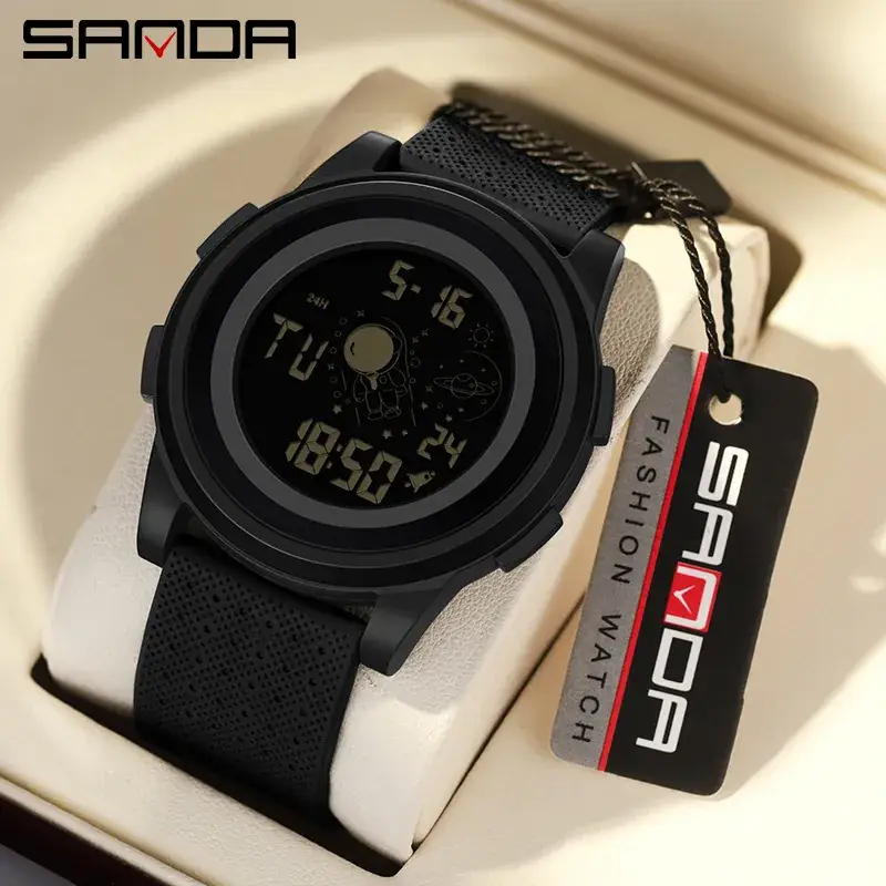Sanda Luminous Multifunctional Watch for Men Women - Image 5