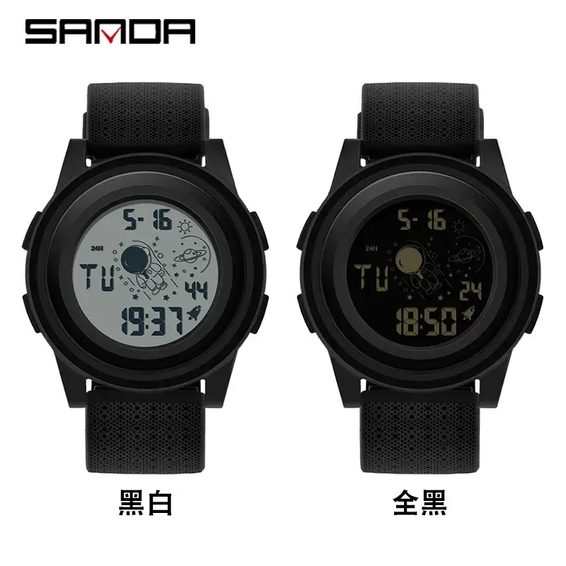 Sanda Luminous Multifunctional Watch for Men Women - Image 6