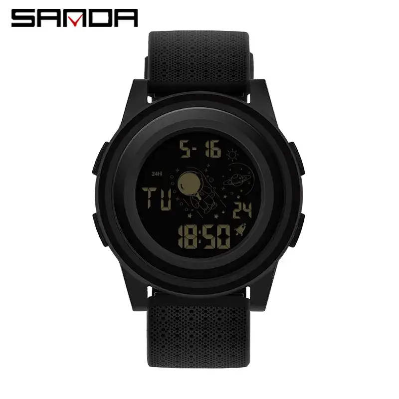 Sanda Luminous Multifunctional Watch for Men Women - Image 7
