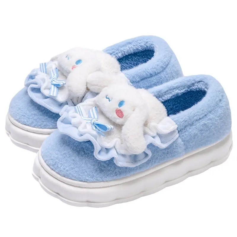 Cinnamon Dog Cotton Slippers for Women, Winter 2026 New Model, Indoor Home Thick-Soled Warm Cotton Shoes, Women's Winter Plush-Lined - Image 8
