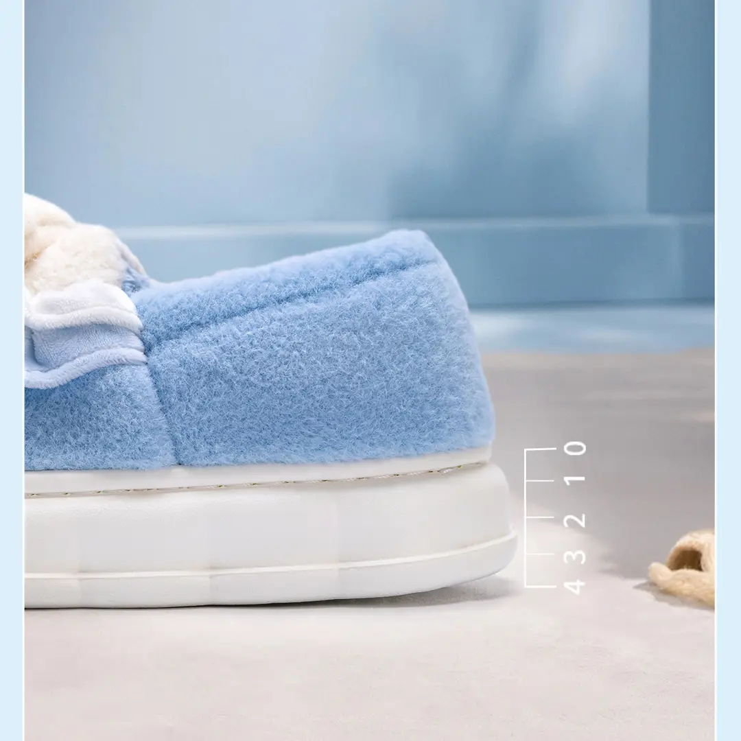 Cinnamon Dog Cotton Slippers for Women, Winter 2026 New Model, Indoor Home Thick-Soled Warm Cotton Shoes, Women's Winter Plush-Lined — feature 10
