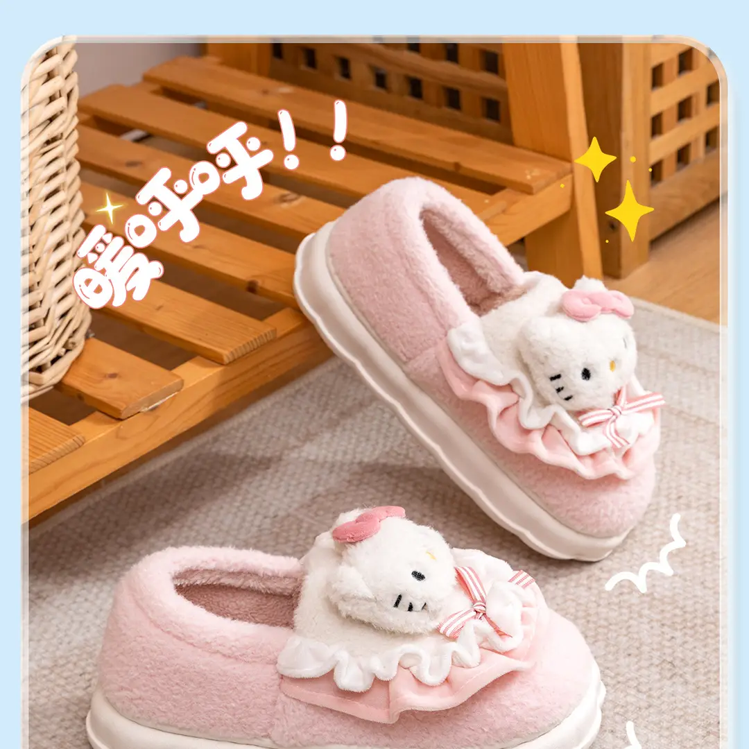 Cinnamon Dog Cotton Slippers for Women, Winter 2026 New Model, Indoor Home Thick-Soled Warm Cotton Shoes, Women's Winter Plush-Lined — feature 20