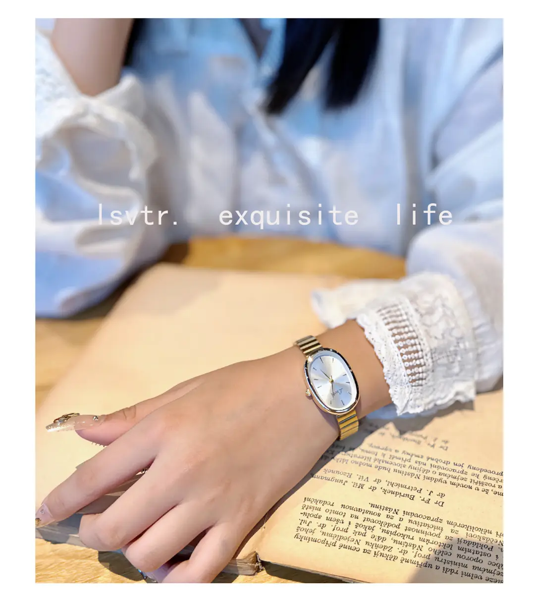 New Golden Middle Ancient Niche High Fashion Explosions Watch Small Gold Watch Women's Quartz Steel Band Women's Watch Wholesale — feature 5