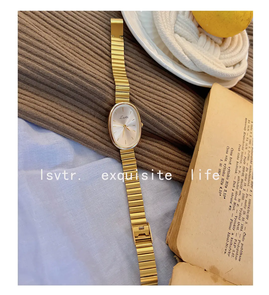 New Golden Middle Ancient Niche High Fashion Explosions Watch Small Gold Watch Women's Quartz Steel Band Women's Watch Wholesale — feature 9