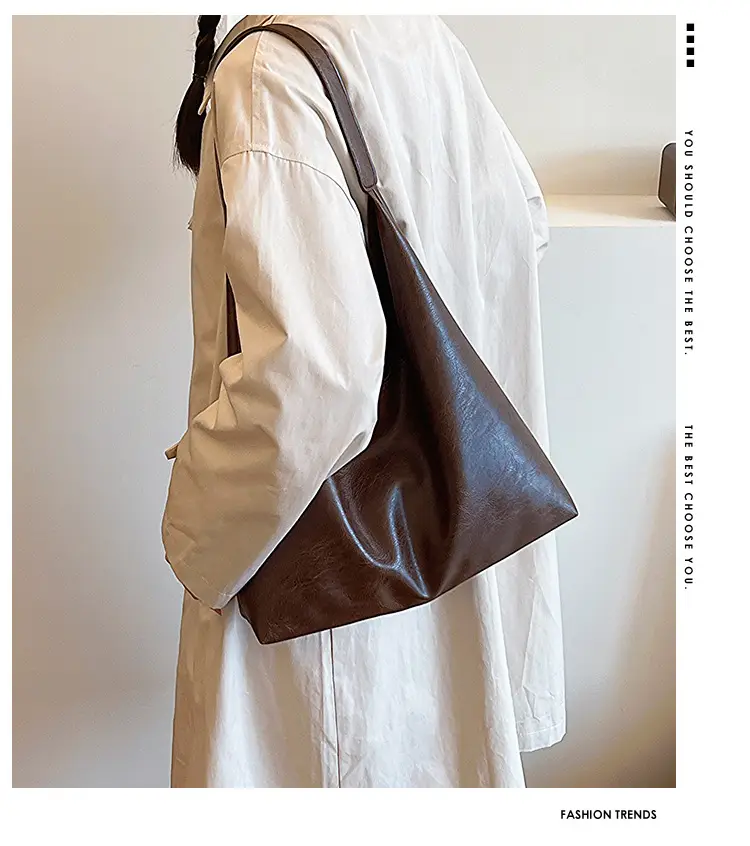 Women's Korean Style Tan Tote Bag Large Capacity — feature 1