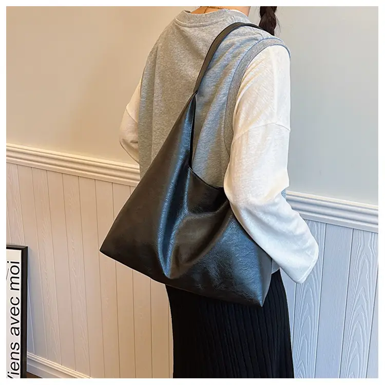 Women's Korean Style Tan Tote Bag Large Capacity — feature 11