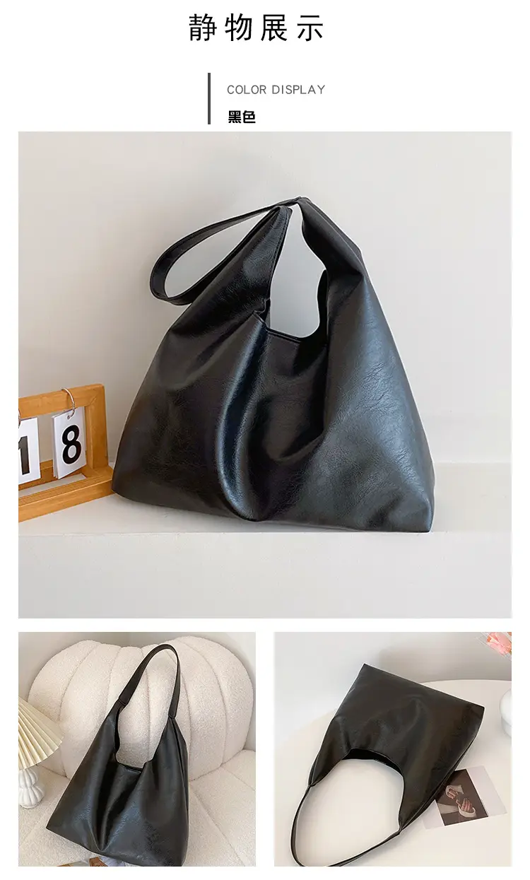 Women's Korean Style Tan Tote Bag Large Capacity — feature 18